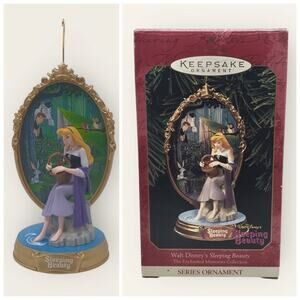 Disney NEW Sleeping Beauty Enchanted Memories Hallmark Christmas Ornament 1999